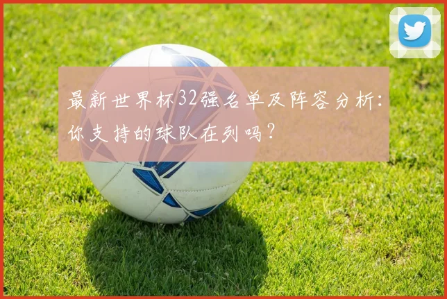最新世界杯32强名单及阵容分析：你支持的球队在列吗？
